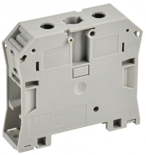 Колодка клеммная CTS ARMAFIX 70кв.мм сер. IEK YCT10-00-K03-070 Колодка клеммная CTS ARMAFIX 70кв.мм сер. IEK YCT10-00-K03-070