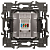 Розетка компьютерная 1-м Elegance 14-3107-03 RJ45 IP20 механизм алюм. Эра Б0034304