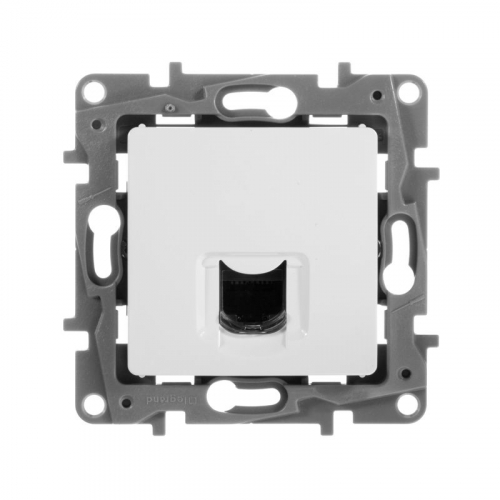 Розетка компьютерная СП Etika RJ45 кат.6 UTP бел. IEK 672253 фото 3 Розетка компьютерная СП Etika RJ45 кат.6 UTP бел. IEK 672253 фото 3