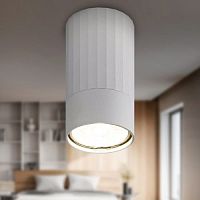 Светильник OL32 WH MR16 GU10 IP20 настен./потолочн. спот бел. Эра Б0056377