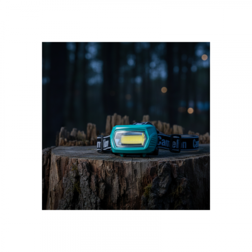 Фонарь налобный LED53410 аккум. 3.7В COB 3Вт 3 реж. 3 x AAA Type-C бокс зел. Camelion 15761 фото 17