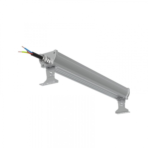 Светильник светодиодный ДСП WP 24 C 60W VW 840 L600 EL SI CL 680х100х85мм 60Вт 4000К IP66 пылевлагозащ. Русский Свет 27072423960 фото 2
