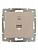 Розетка компьютерная СП Rain RJ45 16А IP20 механизм крем. LEZARD 703-0388-139
