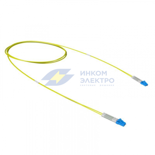 Шнур оптический коммутационный Duplex flexible boot LC/UPC - LC/UPC 9/125 (OS2) 2м DKC RNPCF9DLULU2