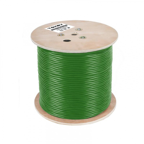 Кабель витая пара F/UTP 4х2х23AWG(0.57мм) кат.6 PVCLS нг(А)-LSLTx indoor 305м (м) PRO TOKOV ELECTRIC TKP-C11-F42-6-RU-LSLTx фото 2