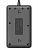 Удлинитель с сетевым фильтром 3х1.5м 10А 4USB + 2USBC 2500Вт ПВС 3х1 прямоуг. черн. КОСМОС FKsm1.5m-3gPF(B)USB