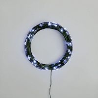 Гирлянда "Роса" 20м 200LED бел. IP20 230В с контроллером провод зел. Neon-Night 303-265