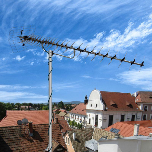 Антенна ТВ наружная "АКТИВНАЯ" для аналогового и цифрового ТВ - DVB-T2 (модель RX-415) (коробка) Rexant 34-0415 фото 2
