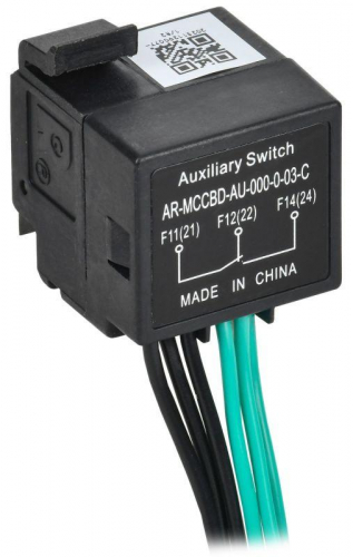 Контакт дополнительный левый MCCB типоразмер A; D 2НО 2НЗ ARMAT IEK AR-MCCBD-AU-000-0-03-C Контакт дополнительный левый MCCB типоразмер A; D 2НО 2НЗ ARMAT IEK AR-MCCBD-AU-000-0-03-C
