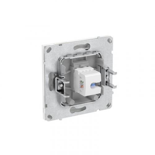 Розетка компьютерная 1-м KANT RJ45 кат.5E без шторки бел. песок DKC 7010663 фото 5