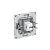 Розетка компьютерная 1-м KANT RJ45 кат.5E без шторки бел. песок DKC 7010663
