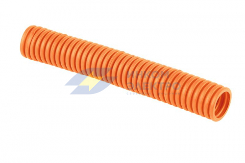 Труба гофрированная ПП d32мм легкая с протяжкой (уп.25м) Ruvinil 43201