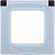 Рамка 1-м Inspiria IP44 с крышкой антрацит IEK 673923