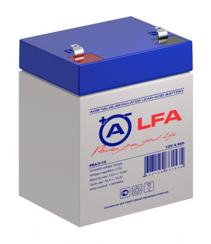 Аккумулятор 12В 4.5А.ч LFA FB4.5-12 LFA фото 2