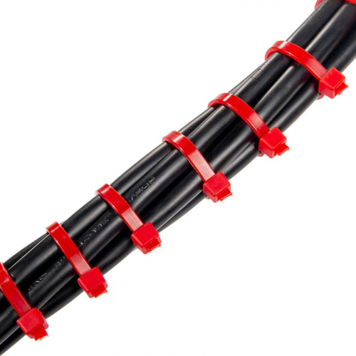 Хомут нейлоновый КСС 5х400 желт. (уп.100шт) Fortisflex 90329 фото 7