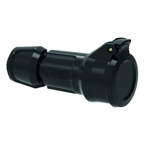 Розетка кабельная Schuko 16А 3п 2P+E 250В IP54 Multi-grip черн. Bals 7488 фото 2