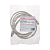 Патч-корд F/UTP кат.6 RJ45-RJ45 26AWG LSZH 2м сер. Rexant 02-0210-2