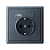 Розетка ArtGallery 16А с 2-мя заряд. устройствами USB A+C 5В/2.4А/3А 2х5В/1.5А механизм грифель SE GAL000732
