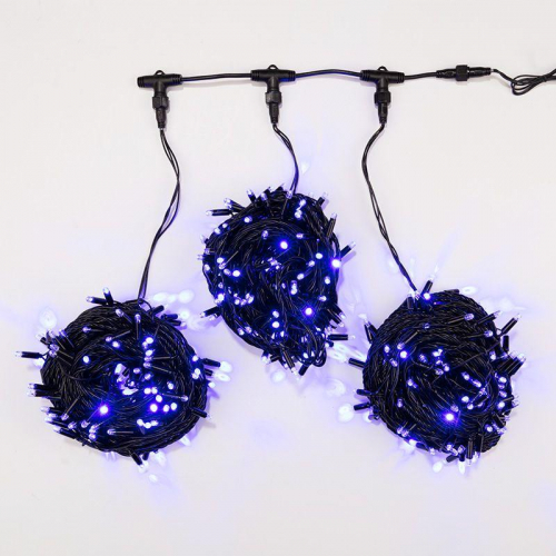 Гирлянда светодиодная "LED ClipLight" 3 нити х20м 399LED син. 25Вт 24В IP65 свечение с динамикой с трансф. Neon-Night 323-303 фото 4 Гирлянда светодиодная "LED ClipLight" 3 нити х20м 399LED син. 25Вт 24В IP65 свечение с динамикой с трансф. Neon-Night 323-303 фото 4