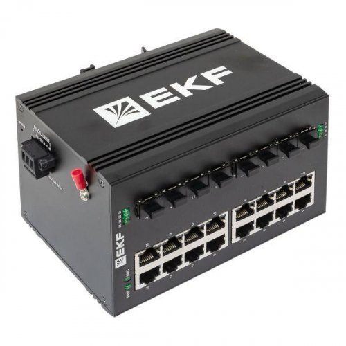 Коммутатор неуправляемый промышленный U-8GX/SFP-16GT 8 портов 1000Base-X SFP 16 портов 10/100/1000Base-T(X) RJ45 монтаж на DIN-рейку TSX EKF TSX-U-8GX/SFP-16GT фото 10 Коммутатор неуправляемый промышленный U-8GX/SFP-16GT 8 портов 1000Base-X SFP 16 портов 10/100/1000Base-T(X) RJ45 монтаж на DIN-рейку TSX EKF TSX-U-8GX/SFP-16GT фото 10
