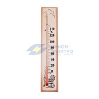 Термометр для сауны основание - дерево 60х300мм Rexant 70-0506