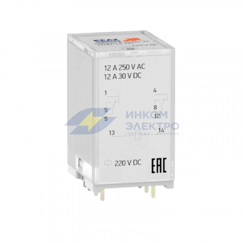 Реле промежуточное OptiRel G RP55-32-48-12-CO/TI КЭАЗ 281065 Реле промежуточное OptiRel G RP55-32-48-12-CO/TI КЭАЗ 281065