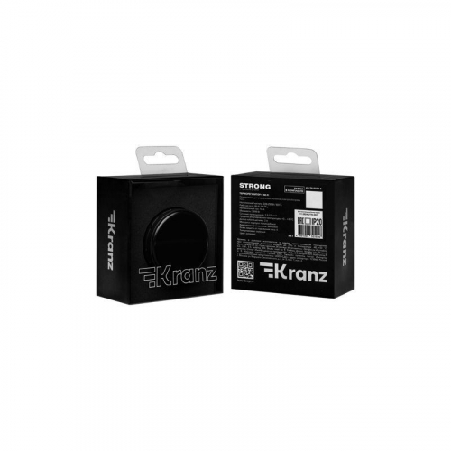 Терморегулятор СП STRONG Wi-Fi антрацит Kranz KR-78-0728-5 фото 7