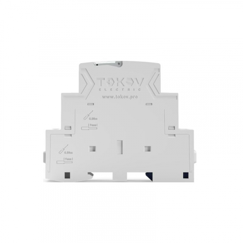 Контактор модульный 18мм 16А 230В АС 2НО PRIZMA TOKOV ELECTRIC TKE-PZ-MC-1-16-230-20 фото 2