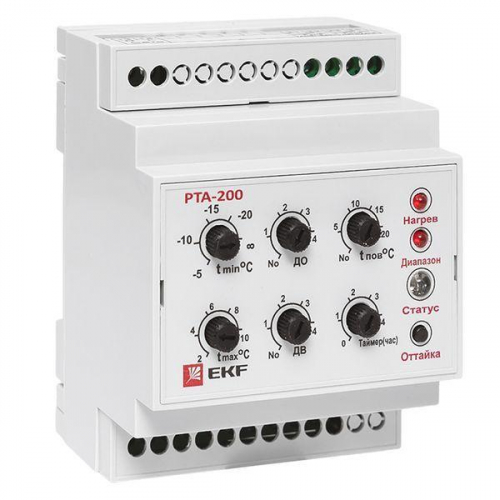 Терморегулятор РТА-200 EKF rta-200 Терморегулятор РТА-200 EKF rta-200