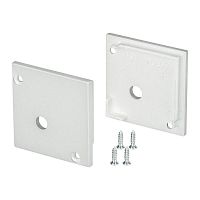 Заглушка SL-KANT-H30 SQUARE с отверстием пластик Arlight 024481