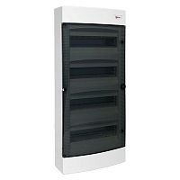 Щит распределительный навесной Unix 4х12мод. IP41 прозр. дверь PROxima EKF ux-4x12-n