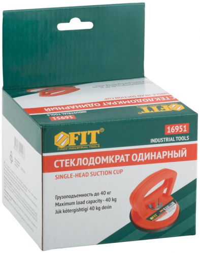 Стеклодомкрат пластиковый одинарный грузоподъемность 45кг FIT 16951 фото 3 Стеклодомкрат пластиковый одинарный грузоподъемность 45кг FIT 16951 фото 3