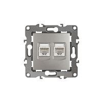 Розетка компьютерная 2-м Эра12 RJ45 12-3108-15 перламутр Эра Б0019357