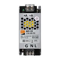 Блок питания для светодиод. ленты BSPS 12В 3.30А=40Вт IP20 JazzWay 5062122