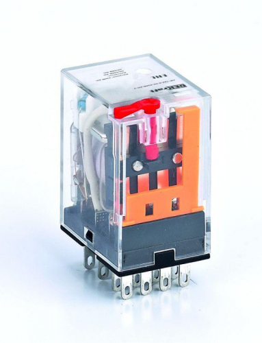 Реле промежуточное ПР-102 3А 12В AC 4 конт. с LED-индикацией и TEST фукц. DEKraft 23819DEK Реле промежуточное ПР-102 3А 12В AC 4 конт. с LED-индикацией и TEST фукц. DEKraft 23819DEK
