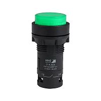 Кнопка с подсветкой OptiSignal Compact D22 С7-PL-B301 зел. 1НЗ 24В AC/DC XB7NW33B2 КЭАЗ 362085