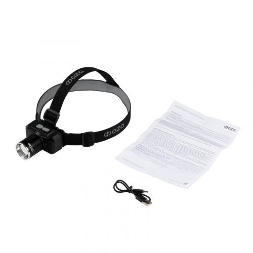 Фонарь аккумуляторный налобный ФАZА AccuFH2 -L10WZ 10Вт 5500-6500К (ZOOM 4режима) IP42 ФАZА 5061545 фото 4 Фонарь аккумуляторный налобный ФАZА AccuFH2 -L10WZ 10Вт 5500-6500К (ZOOM 4режима) IP42 ФАZА 5061545 фото 4