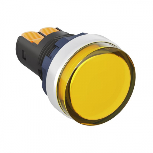 Индикатор сигнальный со встроен. диодом 220В зажим Plug-In алюм. желт. DKC M22L-F220YAP Индикатор сигнальный со встроен. диодом 220В зажим Plug-In алюм. желт. DKC M22L-F220YAP