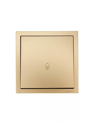 Кнопка звонка СП ZIMA IP20 безвинт. зажим зол. LEZARD 704-3688-103QC фото 3 Кнопка звонка СП ZIMA IP20 безвинт. зажим зол. LEZARD 704-3688-103QC фото 3