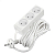 Удлинитель 3х5м без заземл. 10А IP20 2.2кВт ПВС 2х1 бел. DOMTOK 2352