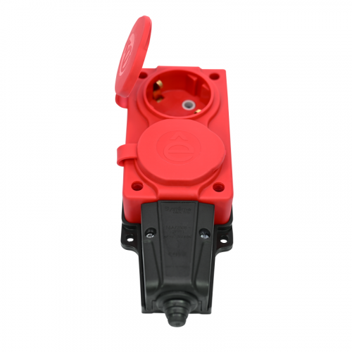 Колодка удлинителя 2-м 16А IP44 MultiSet 2P+E 250В каучук красн. SE MST4122RD фото 4 Колодка удлинителя 2-м 16А IP44 MultiSet 2P+E 250В каучук красн. SE MST4122RD фото 4