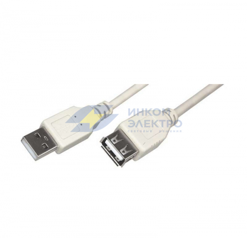 Шнур USB-A (male)-USB-A (female) 5м Rexant 18-1117 Шнур USB-A (male)-USB-A (female) 5м Rexant 18-1117