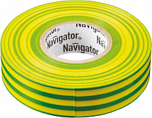 Изолента 71 234 NIT-B15-10/YG жел./зел. Navigator 71234