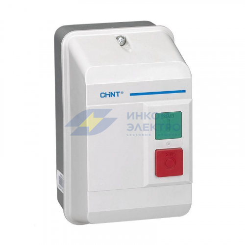 Пускатель электромагнитный в корпусе NQ3-5.5P 5.5-8А AC 220В IP55 (R) CHINT 496407