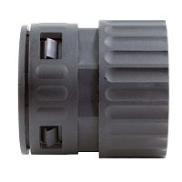 Муфта с внутренней резьбой DN 48мм М50х1.5 полиамид черн. DKC PAI48M50N