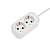 Удлинитель 2х1.5м с заземл. 3х0.75 бел. PROCONNECT 13-4202