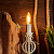 Лампа филаментная Витая свеча LCW35 7.5Вт 600лм 2400К E14 золот. колба Rexant 604-119