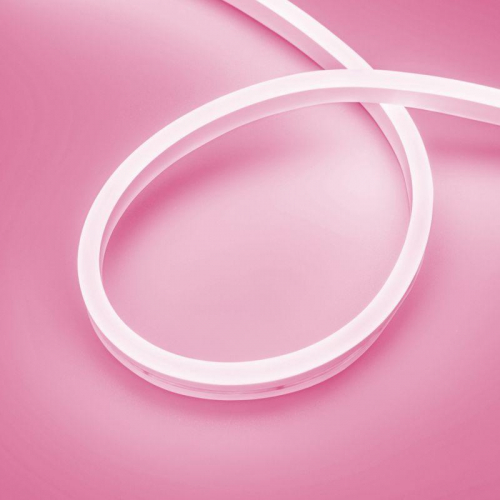 Лента светодиодная AURORA-PS-A120-16x8mm 24V Pink 10Вт/м IP65 2835 герметичная (уп.5м) Arlight 036689