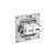 Розетка компьютерная 2-м KANT RJ45 кат.5E без шторки бел. песок DKC 7010664