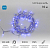 Гирлянда светодиодная "Нить" 10м 100LED син. 10Вт 230В IP65 эффект мерцания (каждый 5-ый диод) провод ПВХ прозр. (нужен шнур питания 303-500-1) Neon-Night 305-283